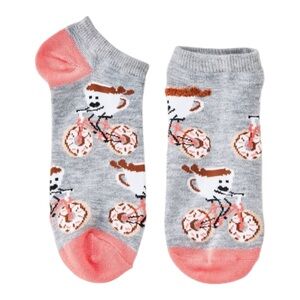 Coffee & Doughnuts Cycle Low Cut Socks